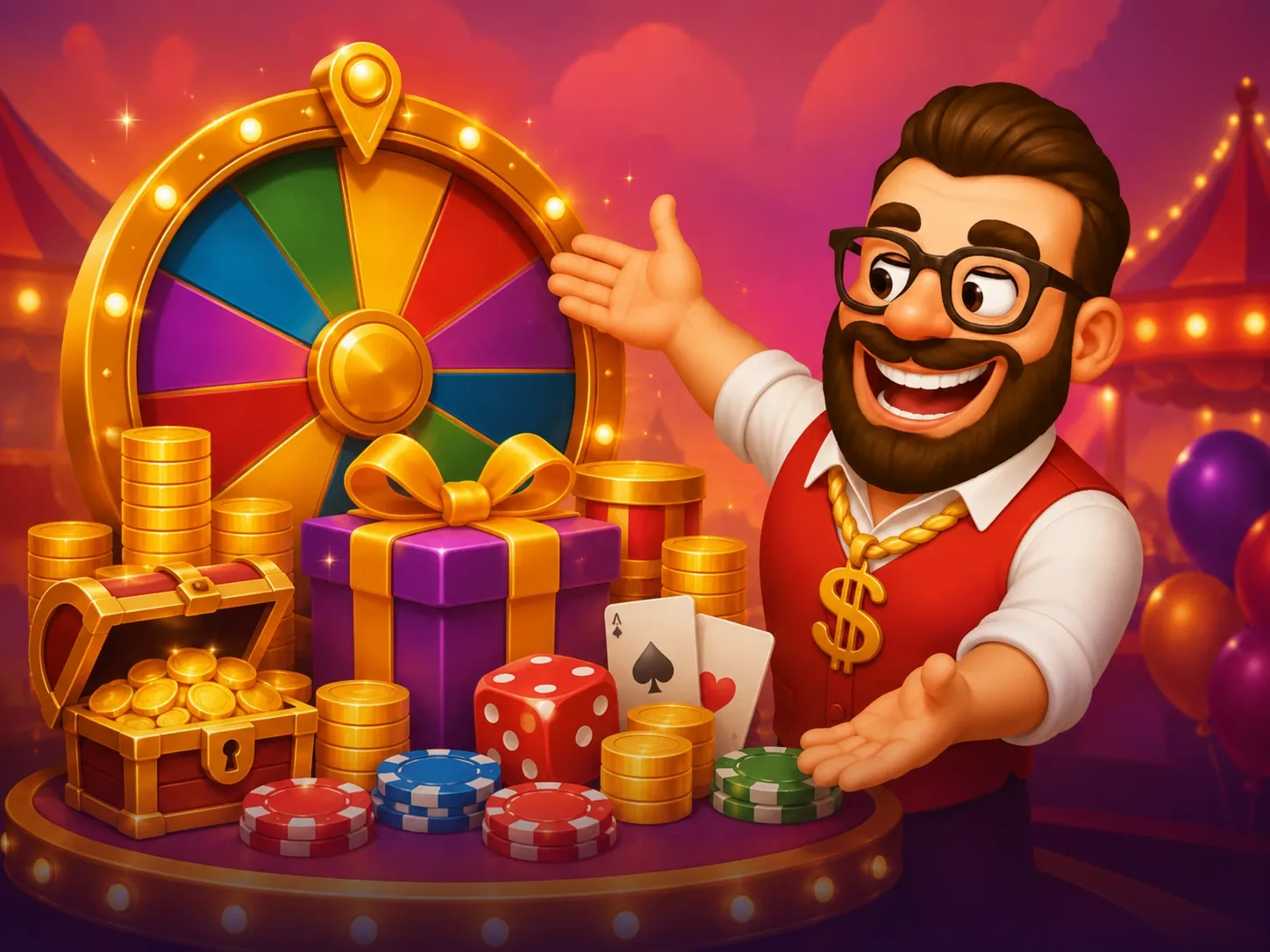 Casino Rewards Sparkle Parade
