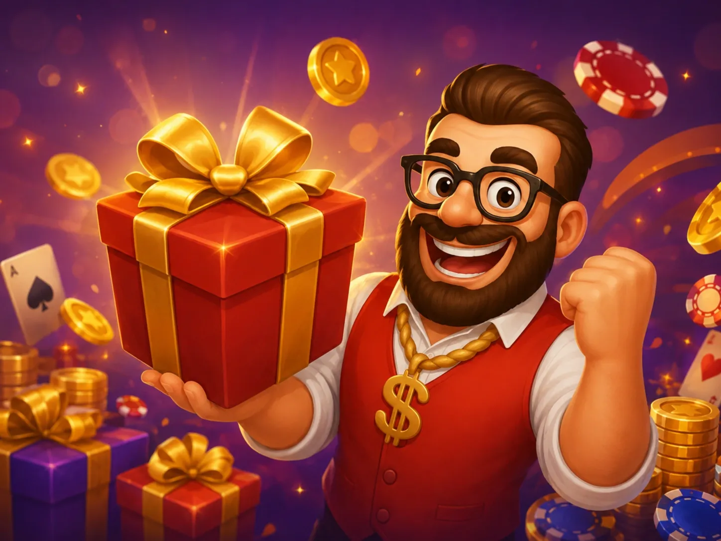 Golden Bonus Gifts Celebration