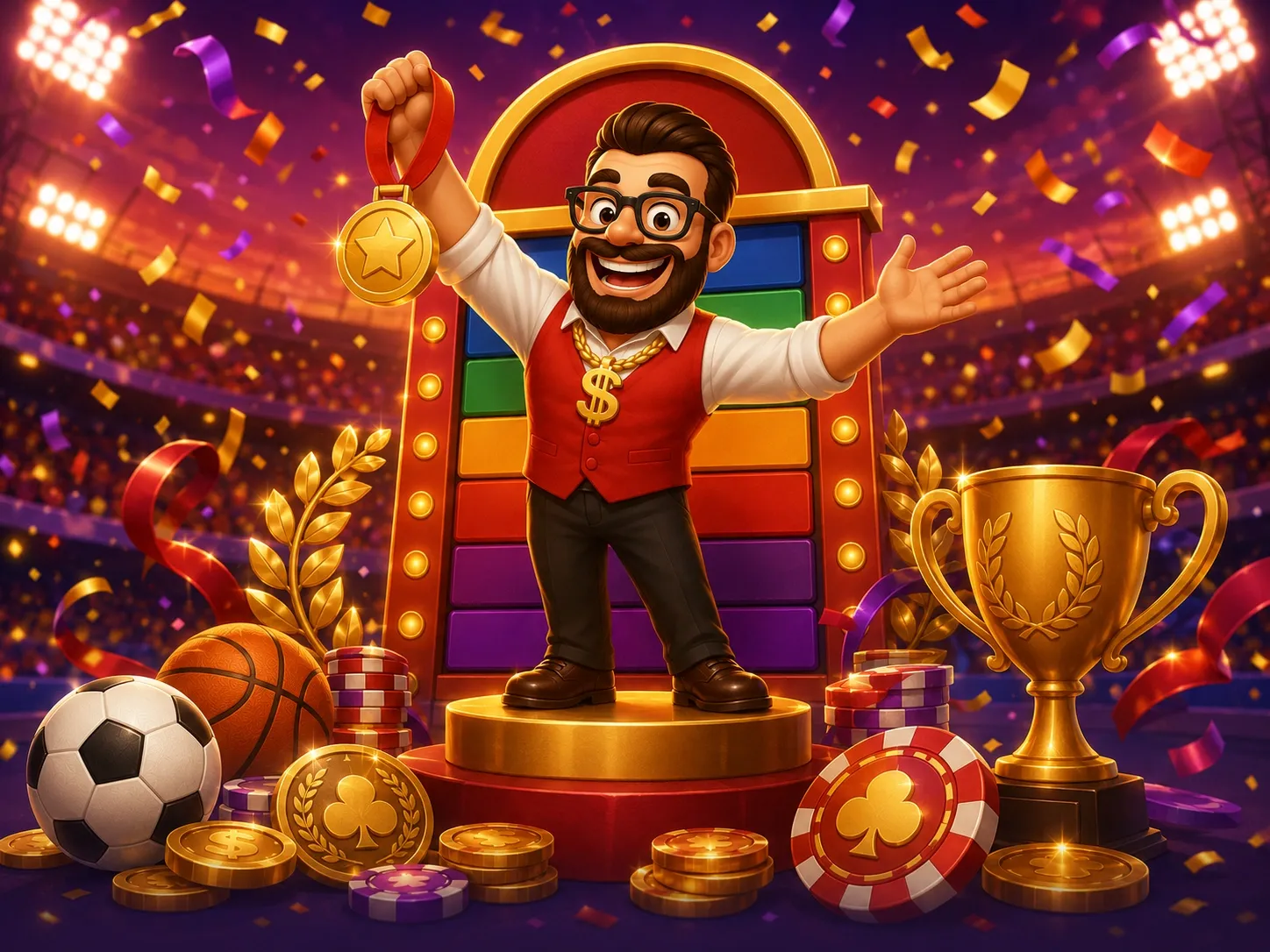 Golden Champion Victory Stage