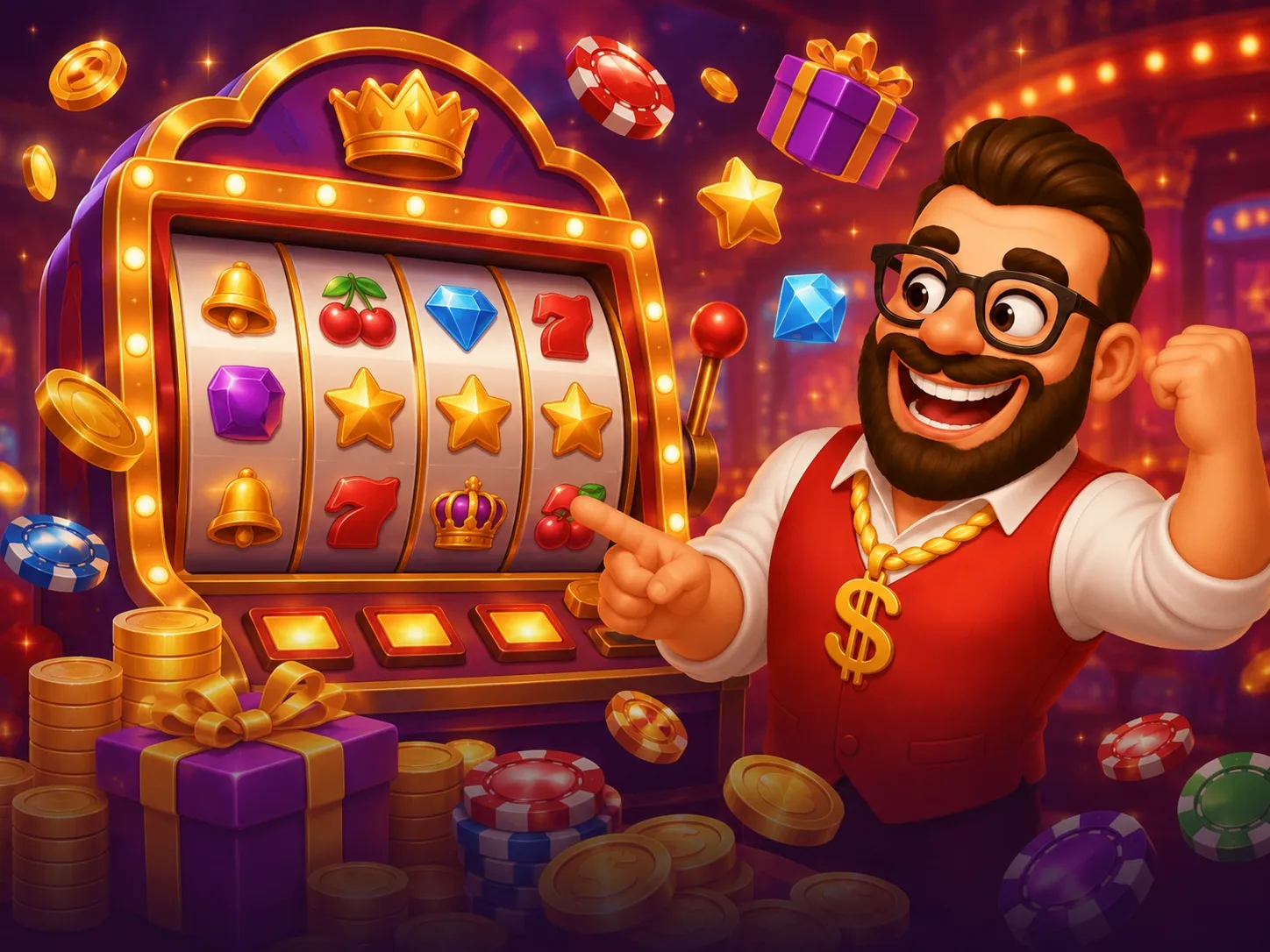 Golden Jackpot Machine Showdown